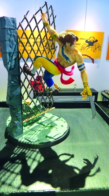 الصورة : بطل قتال الشوارع للفنان فيغا  |  البيان