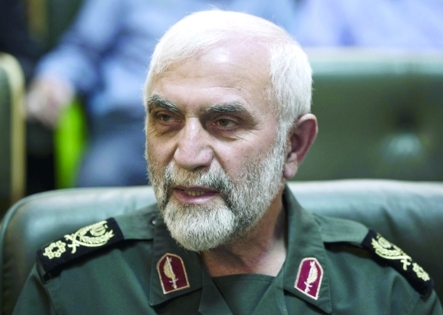 الصورة : ■ الجنرال الإيراني حسين همداني