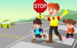 الصورة: الصورة: سلامة الأطفال على الطرقات مسؤوليتنا جميعاً