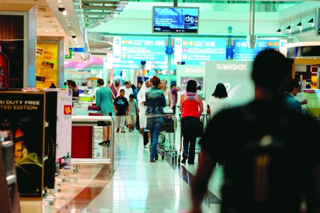 الصورة : مطار دبي يقدم أفضل الخدمات للمسافرين من المصدر