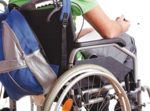 الصورة : كرسي الإعاقة أضحى دافعاً لتحقيق الأهداف | البيان