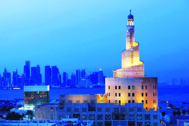 الصورة : مركز الشيخ عبد الله بن زايد آل محمود في الدوحة - محمد الحاصل اليافعي «اليمن»