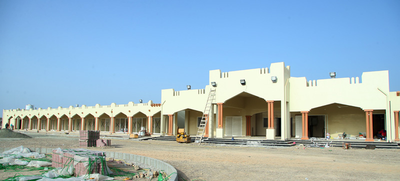 الصورة :  السوق الشعبي من المشاريع الجديدة لبلدية دبا الفجيرة     |    تصوير: زيشان أحمد