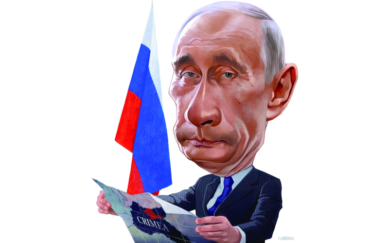 بوتين «يمزح»: حدود روسيا بلا نهاية
