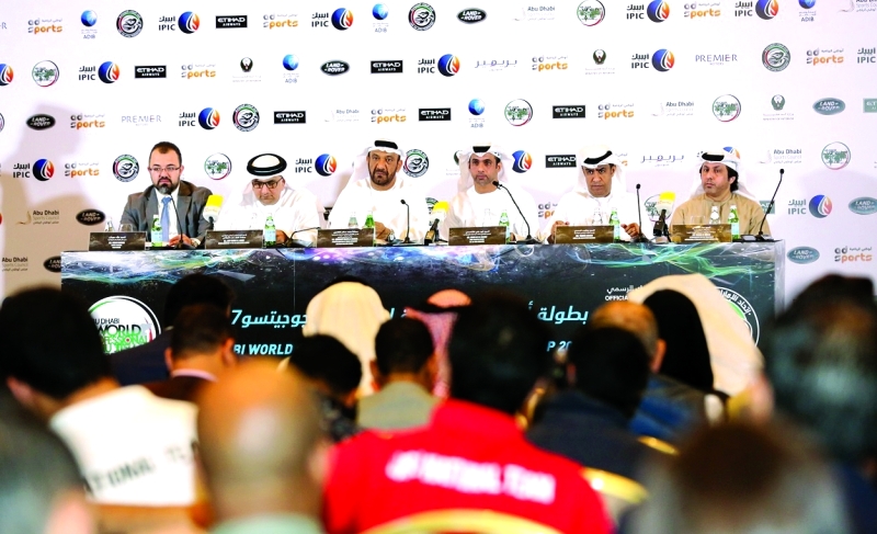 الصورة : ■ خلال المؤتمر الصحفي للإعلان عن البطولة  |  تصوير - مجدي اسكندر