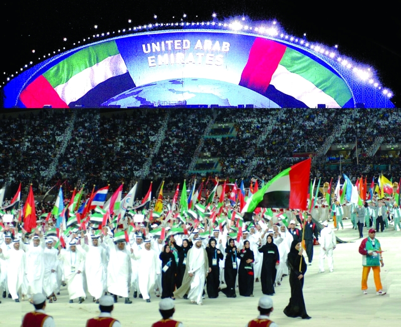 الصورة : ■ الإمارات نجحت في تنظيم أفضل البطولات العالمية  |  البيان