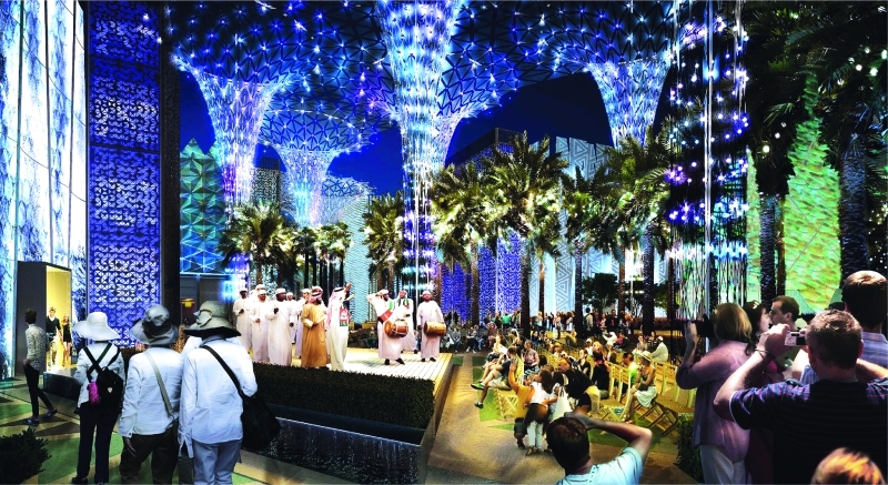 الصورة : Ⅶ تصميم ساحة الوصل استلهم كرم الضيافة الإماراتي  | من المصدر