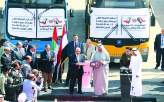 الصورة: الصورة: حافلات الإمارات.. علامة فارقة في شوارع القاهرة
