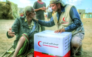 الصورة: الصورة: تنمية المخا هدف لأيادي الخير الإماراتية في اليمن