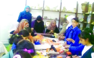 الصورة: الصورة: «سيدات عنجزرة»جمعية تمكّن المرأة الأردنية في القرى النائية
