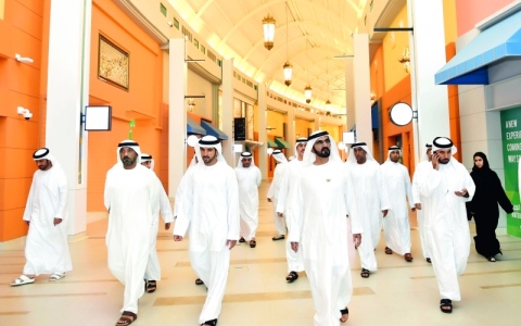 الصورة: الصورة: محمـد بن راشد: مـراكز التسوق تبرز وجه دبي الحضاري والتاريخي