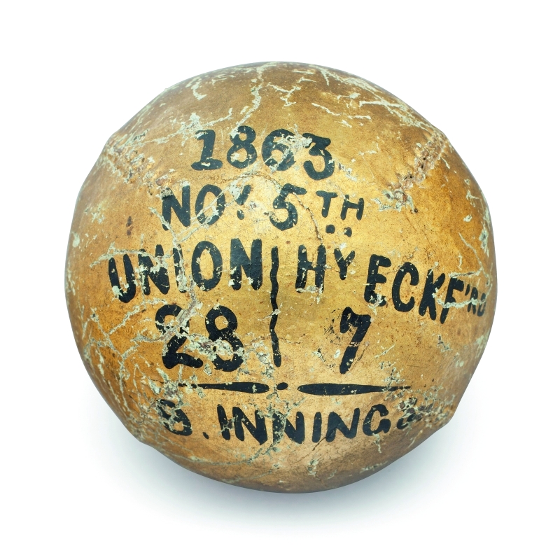 الصورة : Ⅶ كرة مباراة بيسبول تعود للعام 1863