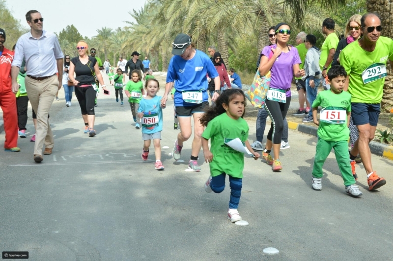 سباق الإمارات للأطفال في حديقة الخور اليوم - الرياضي - خط النهاية - البيان