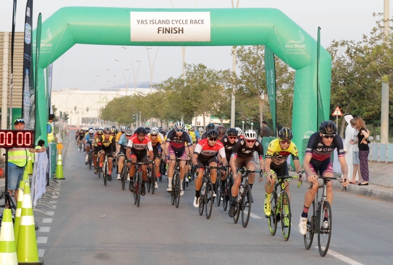 سباق الدراجات الهوائية في ابوظبي