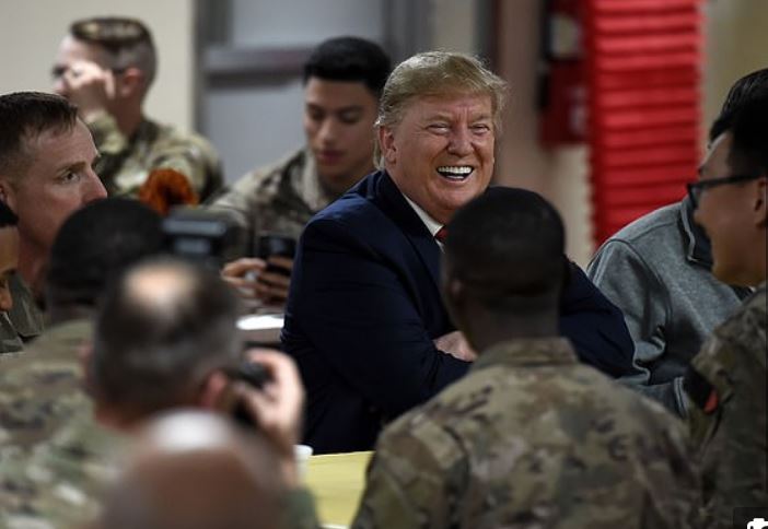 نتيجة بحث الصور عن ترامب يصل إلى أفغانستان في زيارة مفاجئة"