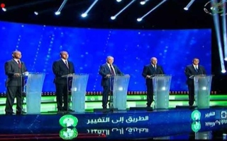 مرشحو الانتخابات الرئاسية الجزائرية يقدّمون برامجهم في مناظرة تلفزيونية