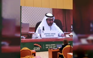 الإمارات تشارك في اجتماعات وكلاء وزراء مالية و"محافظي بنوك" مجموعة العشرين بالرياض