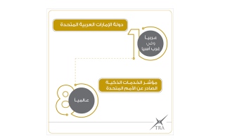 الإمارات الأولى عربياً والثامنة عالمياً في مؤشر الخدمات الذكية