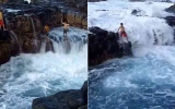 الصورة: الصورة: بالفيديو.. "مسبح الموت" مكان خفي ساحر يبتلع المغامرين