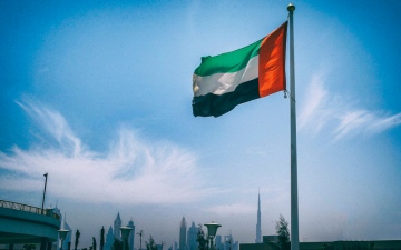 الصورة: الصورة: جمعية الصحفيين الإماراتية تحتفل بيوم العلم