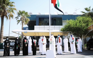 الصورة: الصورة: تلفزيون دبي يحتفل بيوم العلم