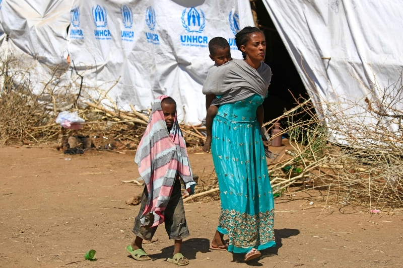 الإثيوبية تيغراي لاجئون إريتريون