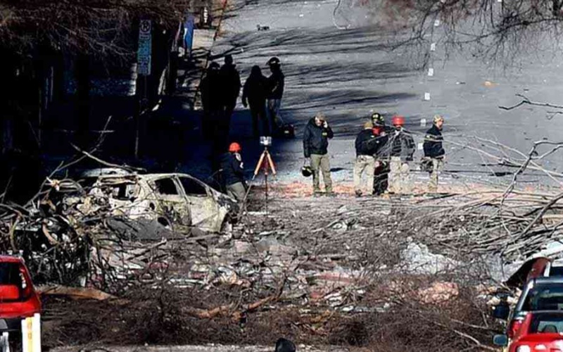 الصورة: الصورة: أجهزة الأمن الأمريكية تتوصل إلى نتيجة جديدة في تفجير ناشفيل