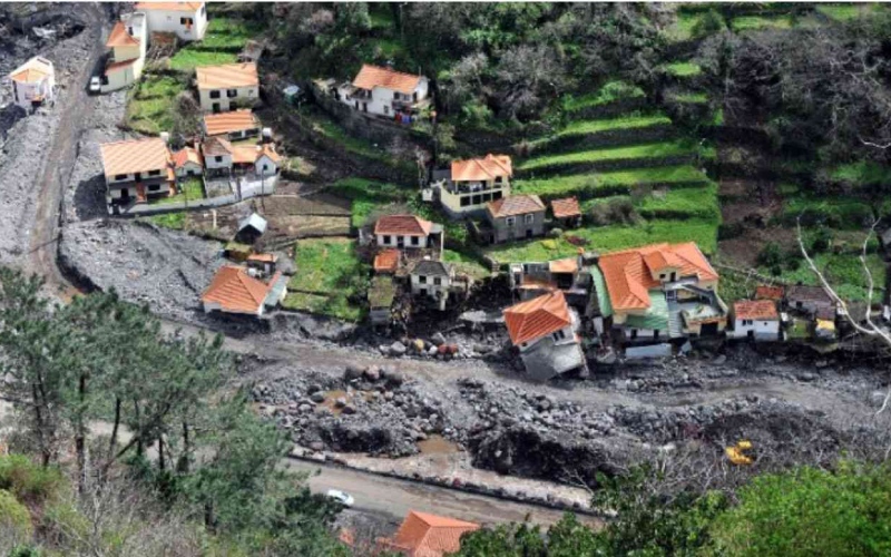 الصورة: الصورة: بالفيديو.. فيضانات كبيرة تضرب ماديرا البرتغالية