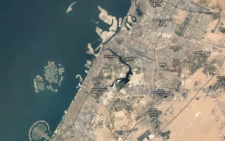 «جوجل إيرث» يبرز النمو المتسارع في دبي