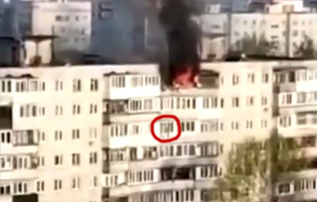 صورة “فيديو” هرباً من الحريق.. سيدتان تقفزان من الطابق التاسع – منوعات