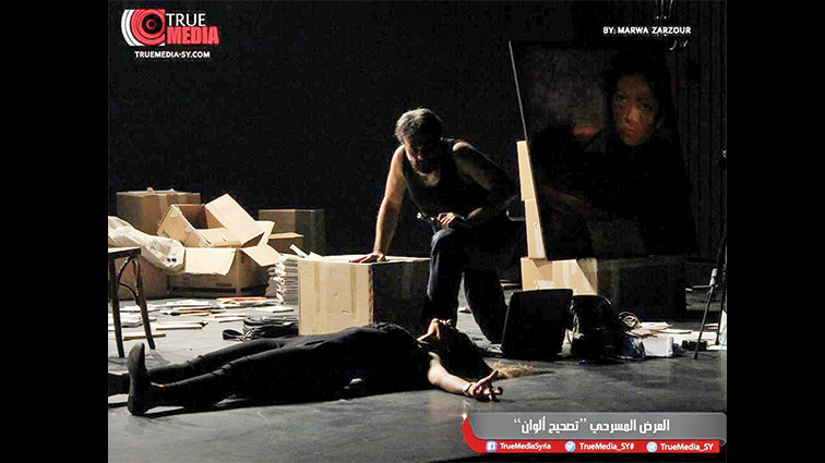 صورة مسرح الحرب وإشكالية النص في سوريا – فكر وفن – نجوم ومشاهير