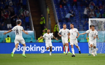 الصورة: الصورة: كأس أوروبا: إنجلترا لانهاء صيام طويل وإيطاليا لاحراز لقبها الثاني