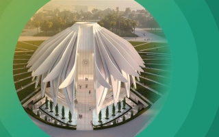 الصورة: الصورة: جناح الإمارات في «إكسبو 2020 دبي» صقر الريادة
