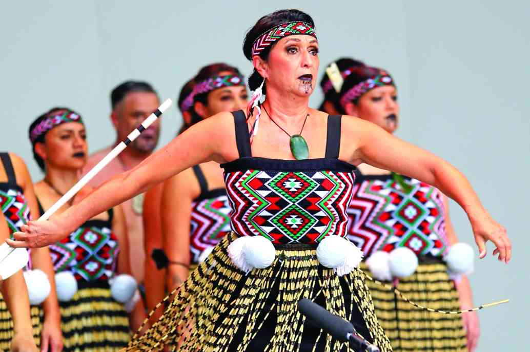 الصورة : الكابا هاكا رمز ثقافي لسكان نيوزيلندا الأصليين