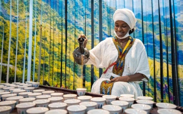 الصورة: الصورة: تذوق القهوة الإثيوبية على أصولها في إكسبو 2020 دبي