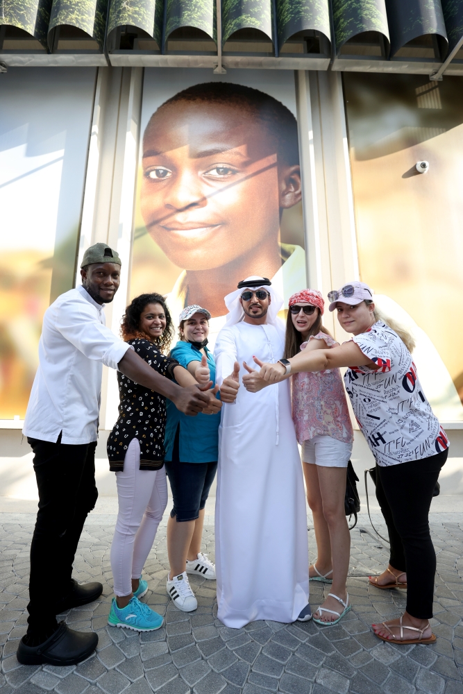 الصورة : صورة تعبيرية ليوم التسامح في إكسبو 2020 دبي
تصوير- سالم خميس
