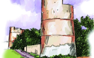 الصورة: الصورة: برج بخوت وحصن فلج المعلا  مكانة تاريخية وقصص وجماليات