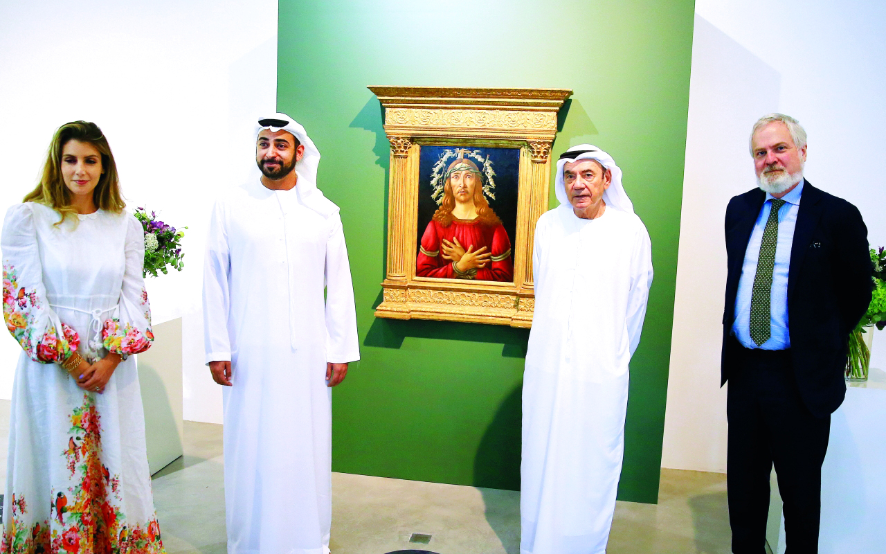 «رجل الأحزان» تحط الرحال في عاصمة الفنون دبي