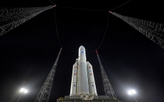 الصورة: الصورة: "ناسا" تطلق اليوم أكبر تلسكوب فضائي
