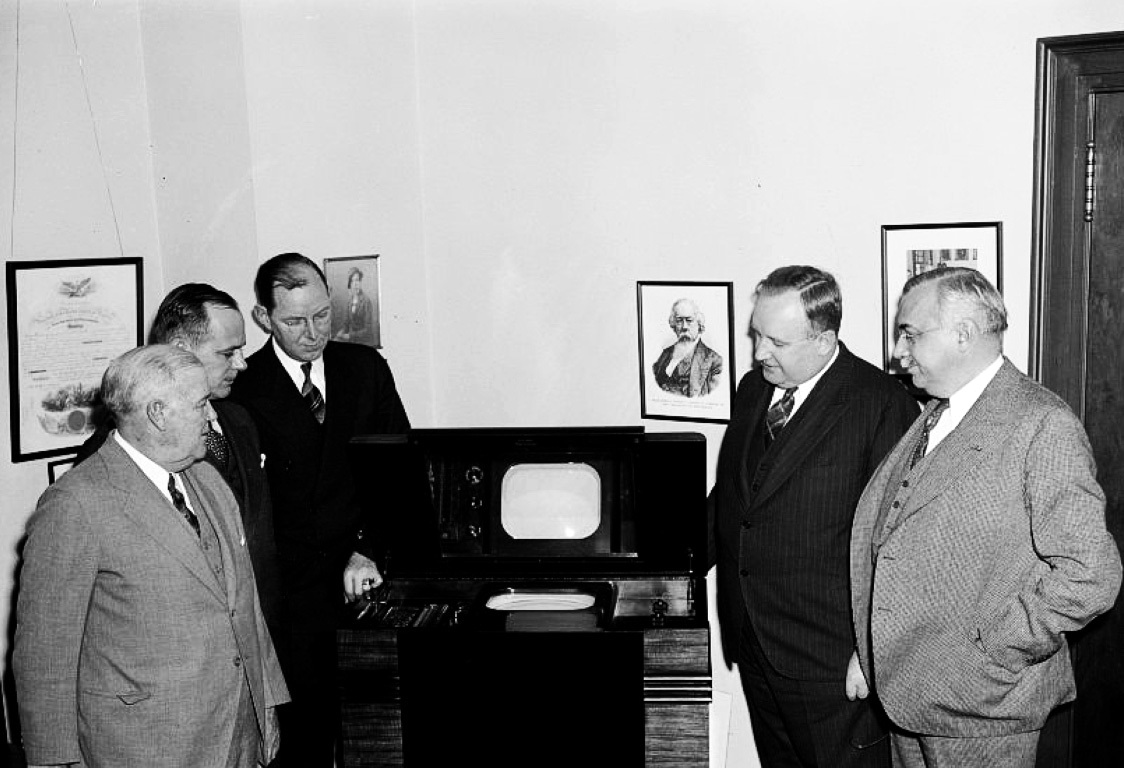 الصورة : »أول بث حي للتلفزيون في إكسبو نيويورك 1939