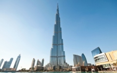 الصورة: الصورة: موقع «ياهو» يحتفل بمرور 12 عاماً على افتتاح برج خليفة