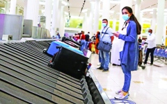 الصورة: الصورة: 24.6 مليون مسافر دولي عبر مطار دبي خلال 11 شهراً بارتفاع  13.4 %