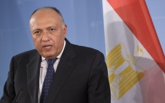 الصورة: الصورة: إصابة وزير الخارجية المصري سامح شكري بكورونا