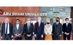الصورة: الصورة: جامعة أبوظبي وجامعات ماليزية تبحث التبادل الثقافي والأكاديمي والمعرفي