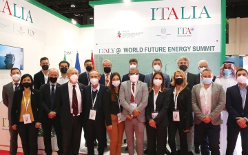 الصورة: الصورة: 31 شركة إيطالية تشارك في القمة العالمية لطاقة المستقبل