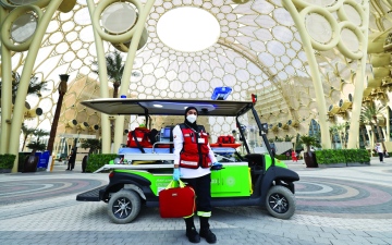 الصورة: الصورة: إسعاف دبي.. أبطال بأقصى سرعة