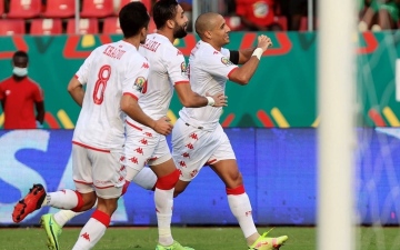 الصورة: الصورة: تونس تصعق نيجيريا وتبلغ الدور ربع النهائي في كأس أمم أفريقيا