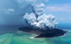 الصورة: الصورة: ما علاقة بركان تونجا بقنبلة هيروشيما الذرية؟
