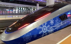 الصورة: الصورة: خط قطار بكين - جانغجياكو الذكي وفائق السرعة.. شريان أولمبياد بكين