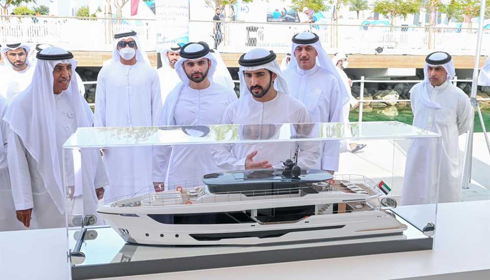 حمدان بن محمد يفتتح معرض دبي العالمي للقوارب 2022